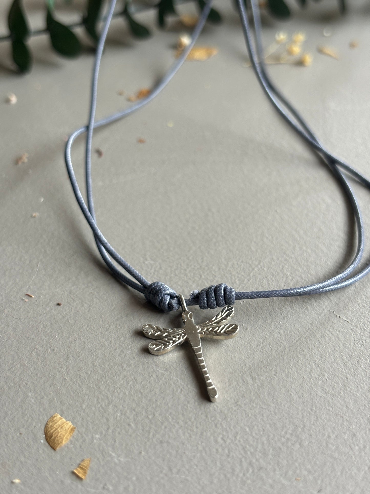 Libélula XS de plata