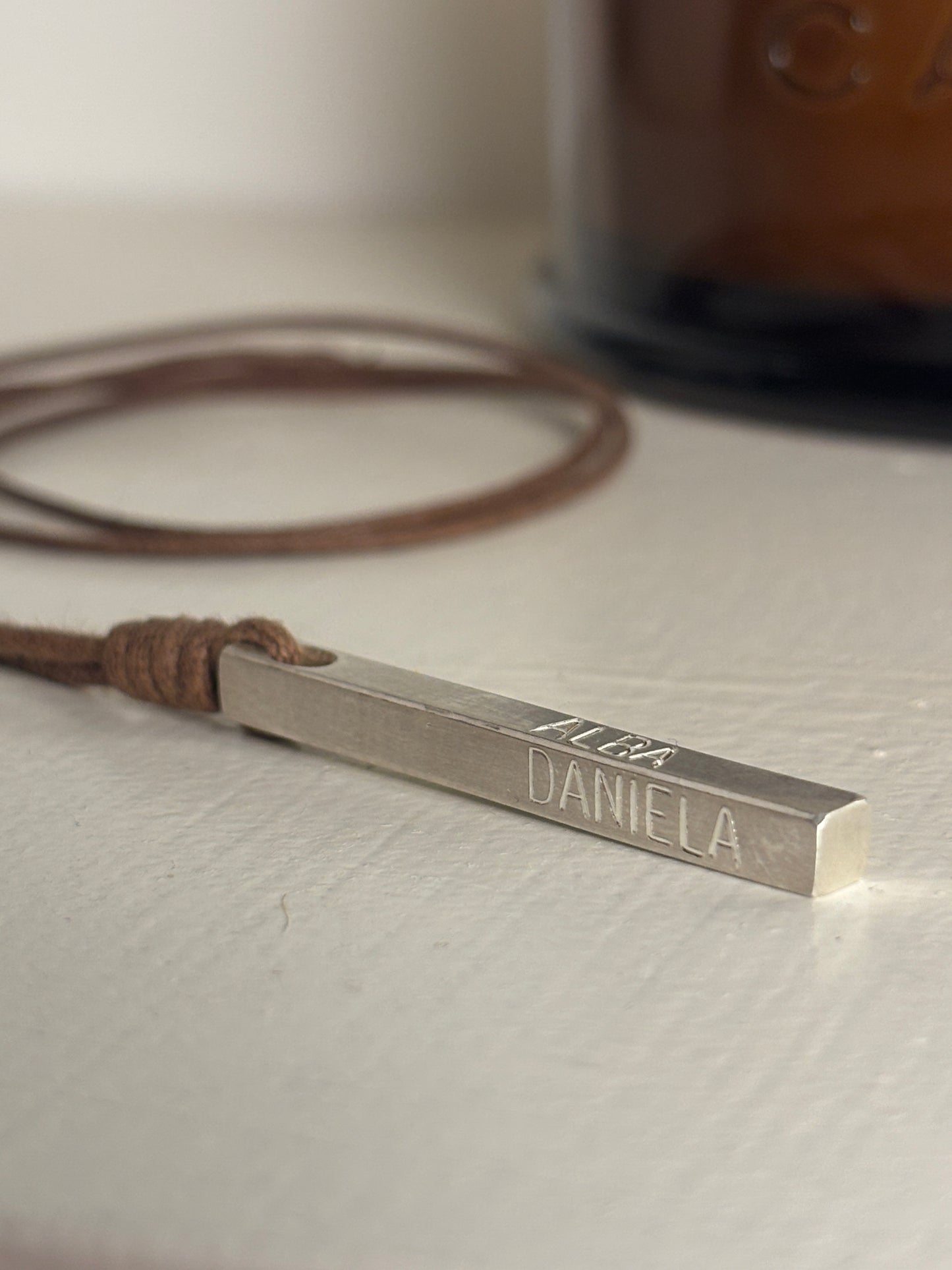 Lingote de plata personalizado