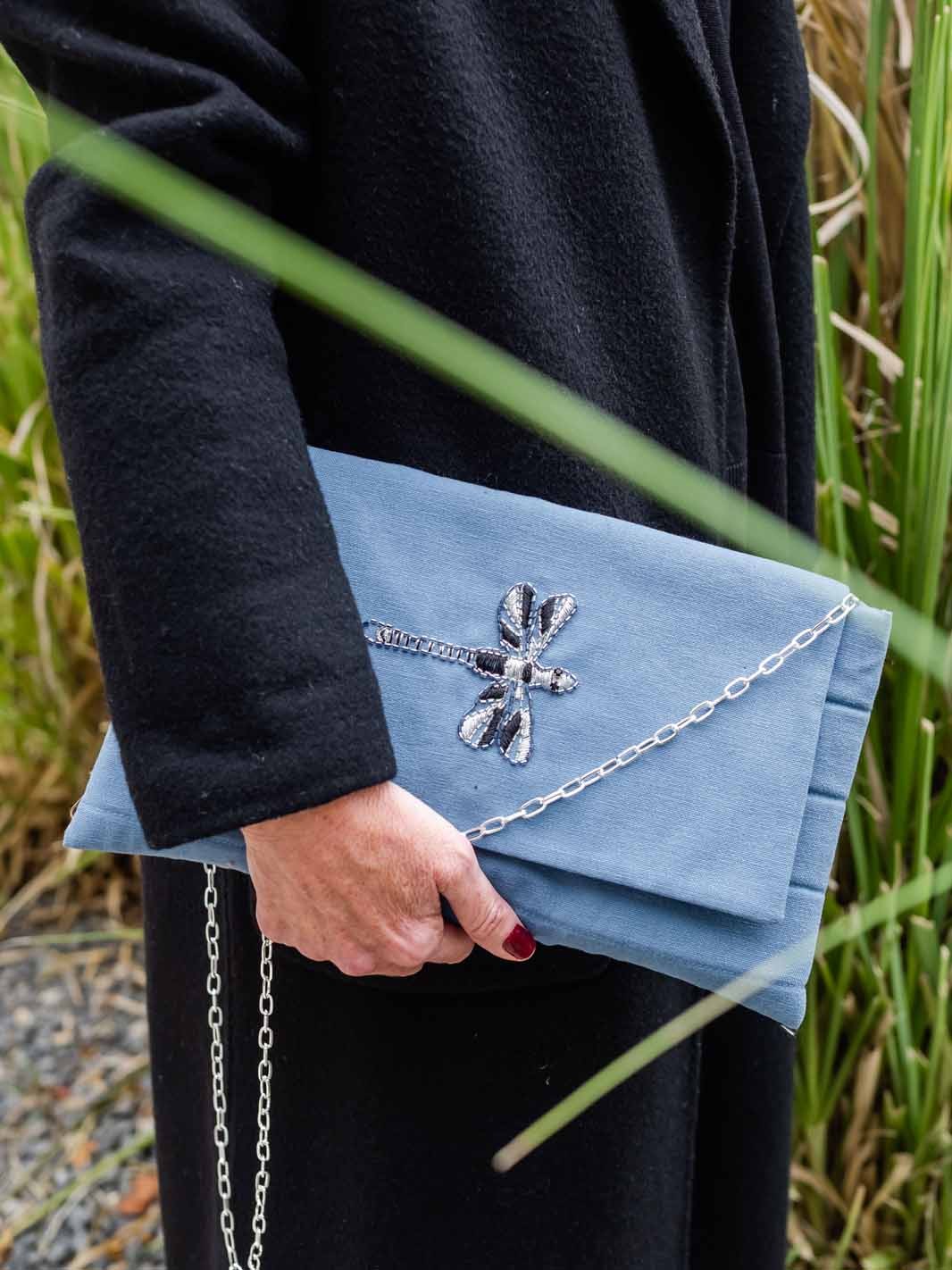 Bolso Joya Azul Denim