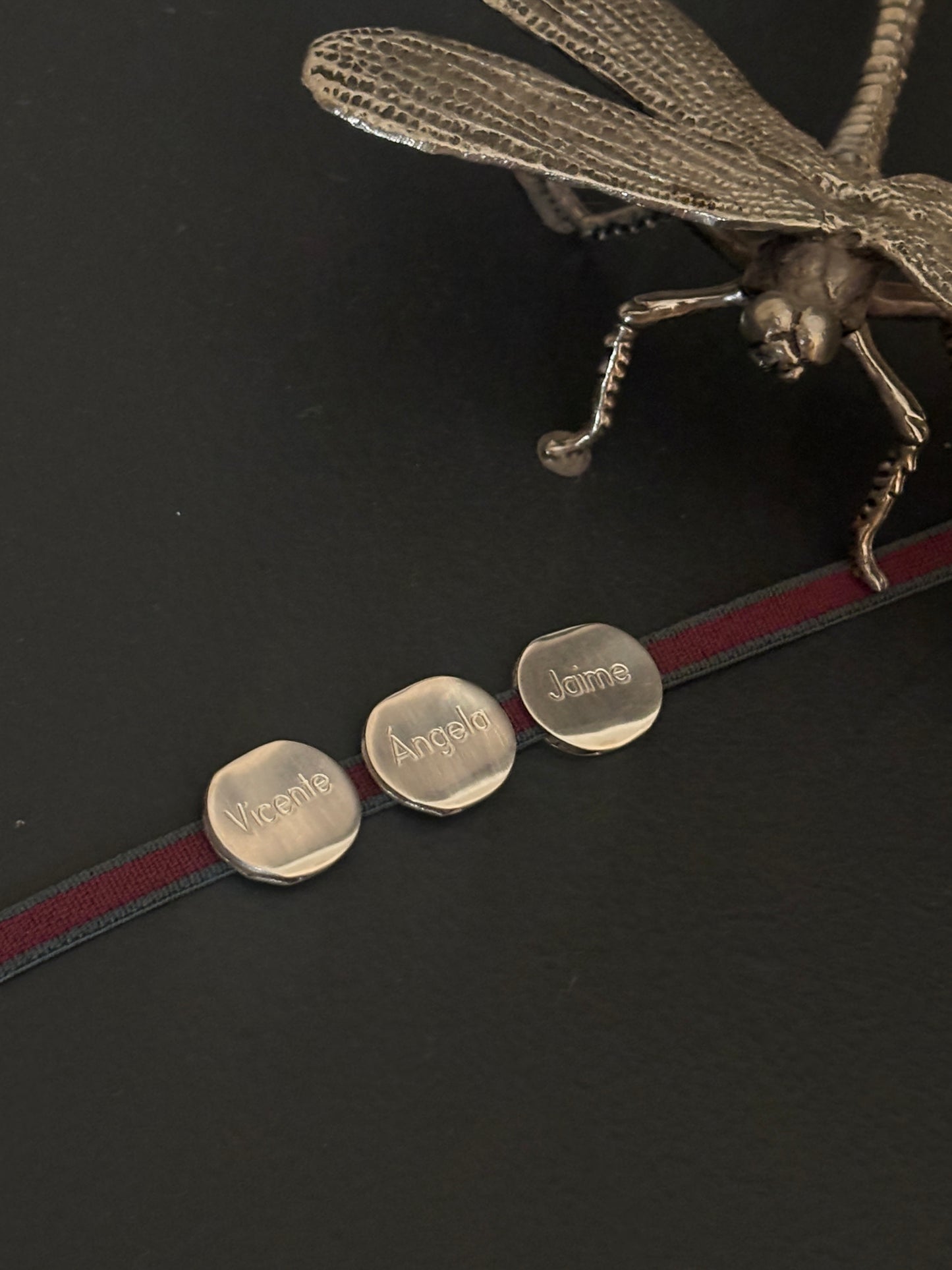 Monedas de Plata con Nombres grabados