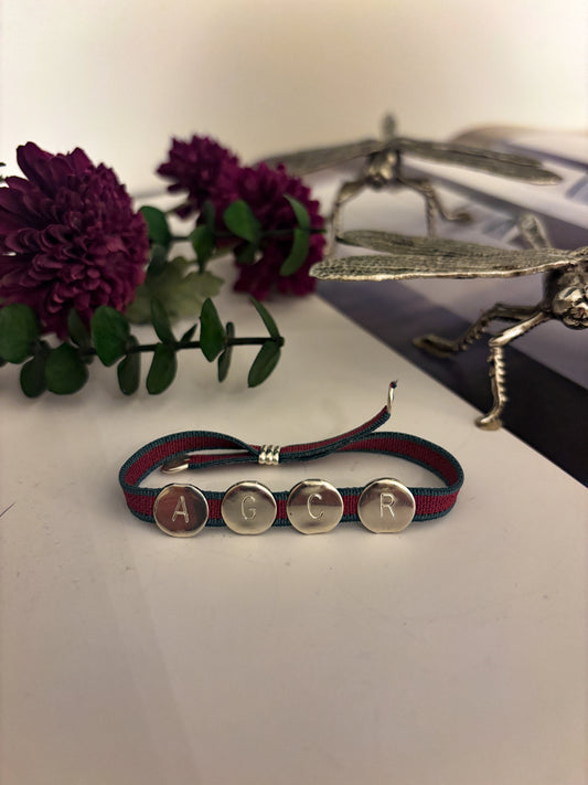 Monedas Mini de Plata con Inicial grabada