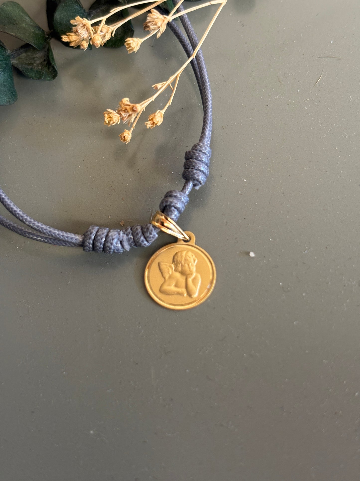 Ángel de la Guarda en oro 18K